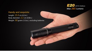 Fenix E20 - Ediție 2015
